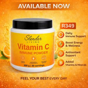 Slender Living Vitamin C Immune Powder